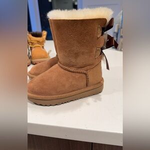 Bailey Bow II Boots in Chestnut for Toddlers